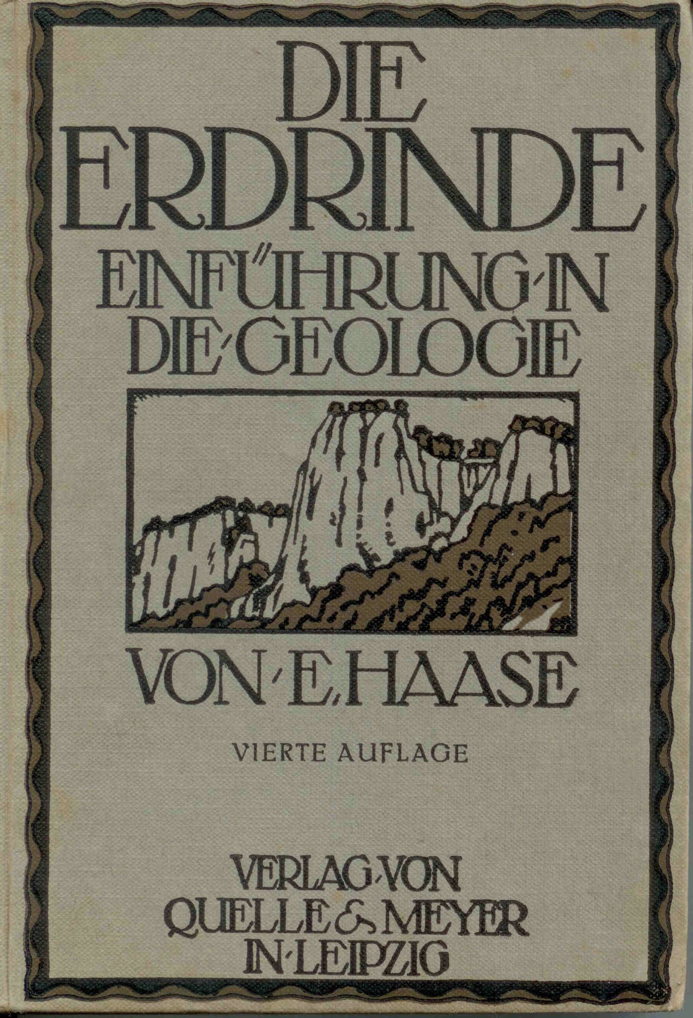 Haase, E.: Die Erdrinde. - Einführung in die Geologie.
