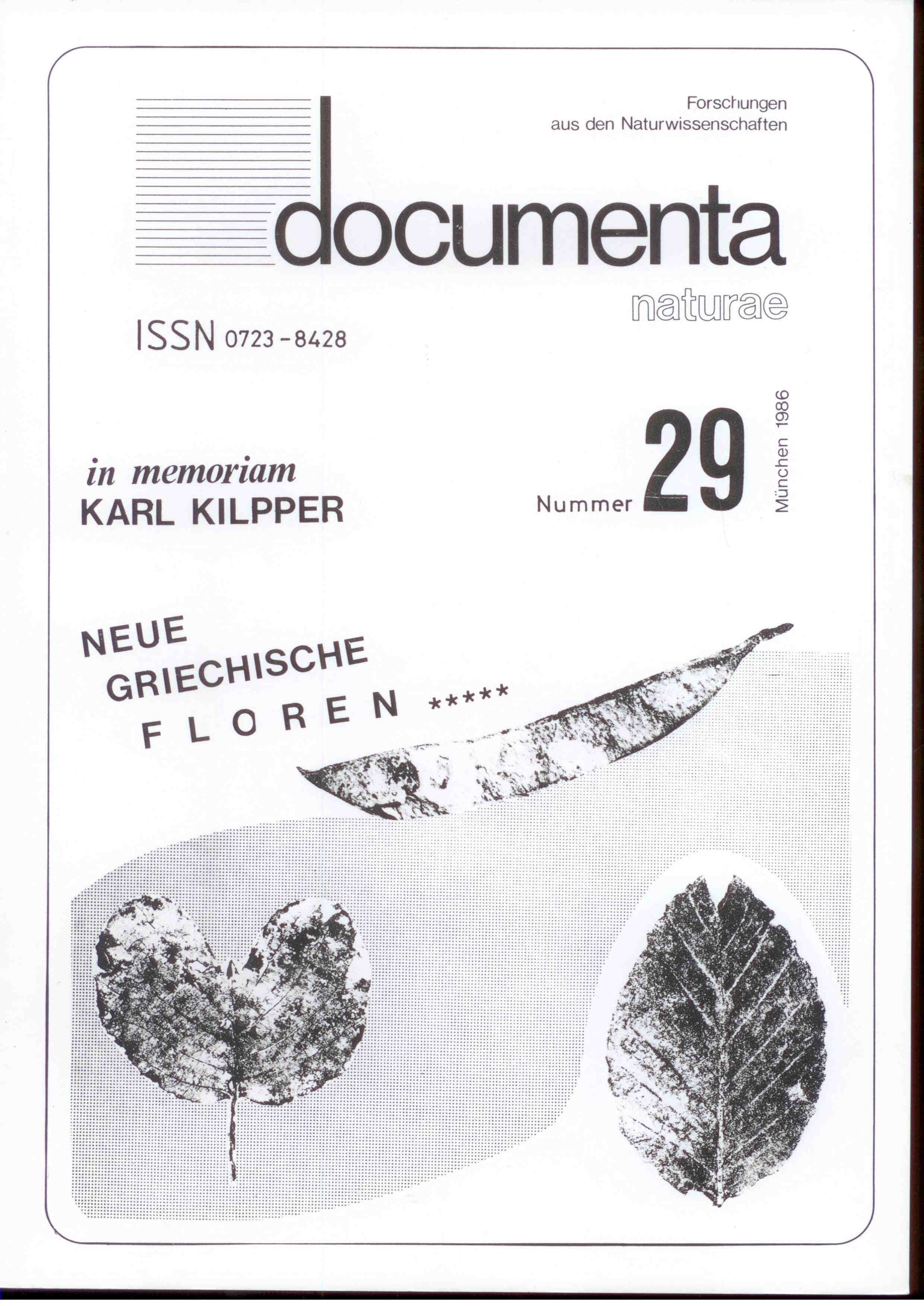 documenta naturae no. 29