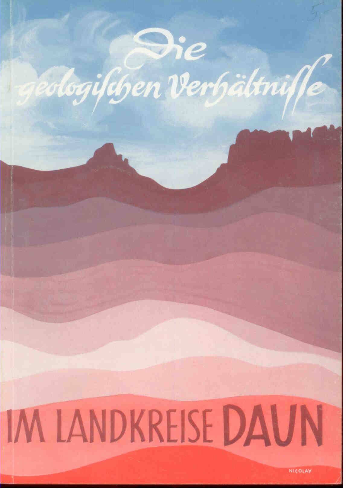 Dohm, B.: Die geologischen Verhältnisse im Landkreis Daun in der Vulkaneifel