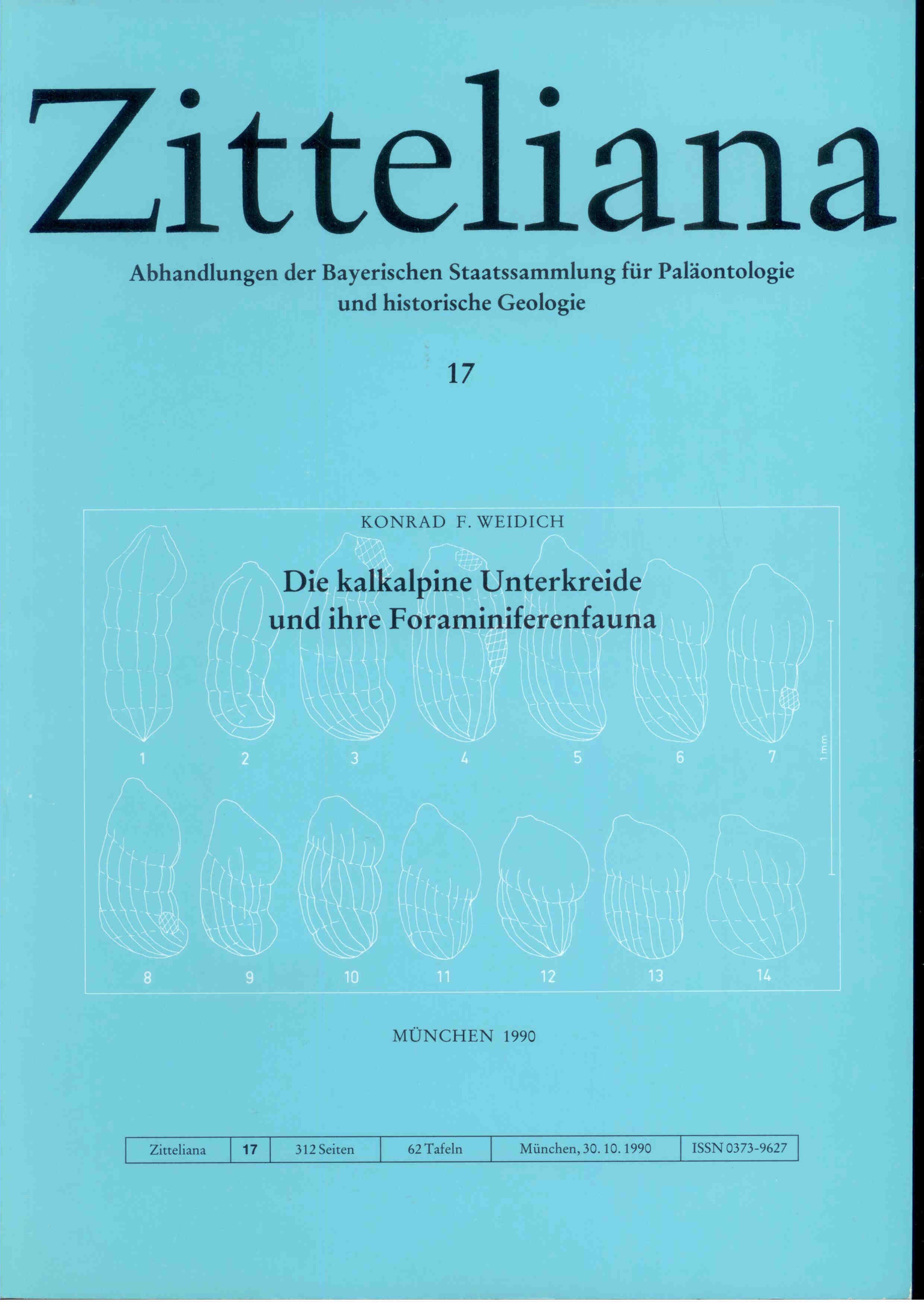 Weidlich K. F.: Die kalkalpine Unterkreide und ihre Foraminiferenfauna.  ZITTELIANA 17
