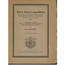 Abderhalden, E.: Nova Acta Leopoldina. Abhandlungen der Kaiserlich Leopoldinisch-Carolinisch Deutschen Akademie der Naturforscher. Neue Folge // Band 1 // Heft 2 und 3.