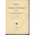 Beiträge zur Geologie von Thüringen. Band III Heft 1/2
