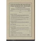 Freyberg, B. von (Hrsg.).: Geologische Blätter für Nordost-Bayern und angrenzende Gebiete. Band 22, 1972, Heft 2/3