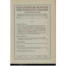 Freyberg, B. von (Hrsg.).: Geologische Blätter für Nordost-Bayern und angrenzende Gebiete. Band 23, 1973, Heft 4