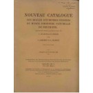 Lambert, J.: Nouveau Catalogue des Moules De Echinides Fossiles du Musee D'Histoire Naturelle de Neuchatel