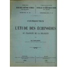 Maillieux, E.: Contribution a l’étude des Echinoides du Frasnien de la Belgique.