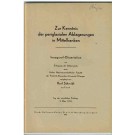 Schmidt, K.: Zur Kenntnis der periglazialen Ablagerungen in Mittelfranken. Dissertation.