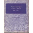 Cooper, G.A.: Permian Brachiopods of West Texas, IV. Part 1-- Text. Part 2 -- Plates (Two volume set)